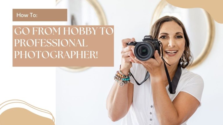 How to Become a Professional Photographer | Julie Kulbago Photography